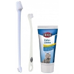 Dental hygiene set, cats, 50 g Toothbrush set