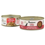 Konzerva APPLAWS Dog taste toppers Chicken with liver and vegetables in Broth 156g