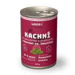 Konzerva LOUIE kačka, spirulina, prebiotika 400g pre psov