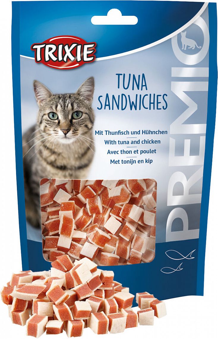 ee9794c490510fcaa9025b1b567bc86dd99829cd PREMIO Tuna Sandwiches, 50 g – Obrázok 1