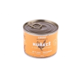 Konzerva LOUIE kuracie, ryža, taurín 200g pre mačky