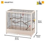 CAGE GIULIETTA 5 BLACK