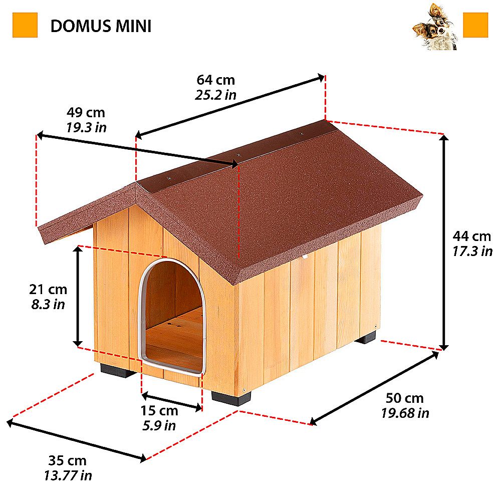 f4c1c7d1ad4a4bc984ef9e5b28a4cfd4c665a3fb KENNEL DOMUS MINI 47 x 61 x v 44 cm – Obrázok 1