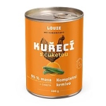 Konzerva LOUIE kuracie s cuketou 400g pre psov