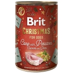 Brit Care Dog Christmas can Carp with potatoes 400g konzerva