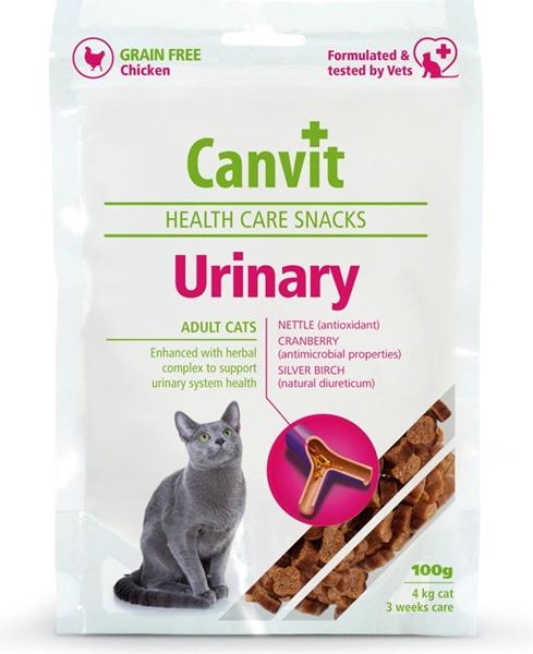 obc013096-1496212214 Pamlsok Canvit Health Care cat Urinary Snack 100 g – Obrázok 1